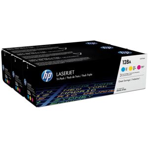 Original HP 128A C/M/Y Toner Value Pack