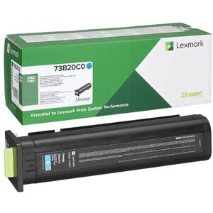 Original Lexmark 73B20C0 Cyan Return Program Toner Cartridge