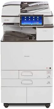 Ricoh Wie neu: Ricoh Aficio MP C5504 MFP   grau