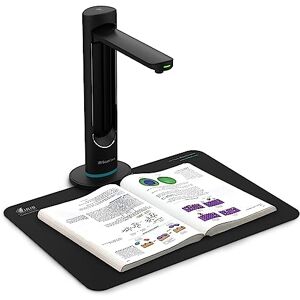 IRIScan Desk Scanner Portable a3 & Scanner de Documents v6Bus: éditeur PDF Gratuit, Scanner Portable, Scanner de Livre, IA aplatissement-numérisation Auto- Effacement Doigts, 2x16MP/32MP, Win Mac - Publicité