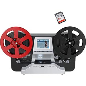Mersoco Scanner de pellicule pour Films 8 mm et Super 8, Film Scanner Digitalisation de Films Super 8 Digital Converter HD 1080P 2.4''LCD - Publicité