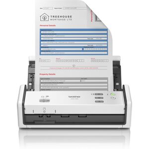 Brother ADS-1300 Scanner ADF 1200 x DPI A4 Bianco [ADS1300UN1]