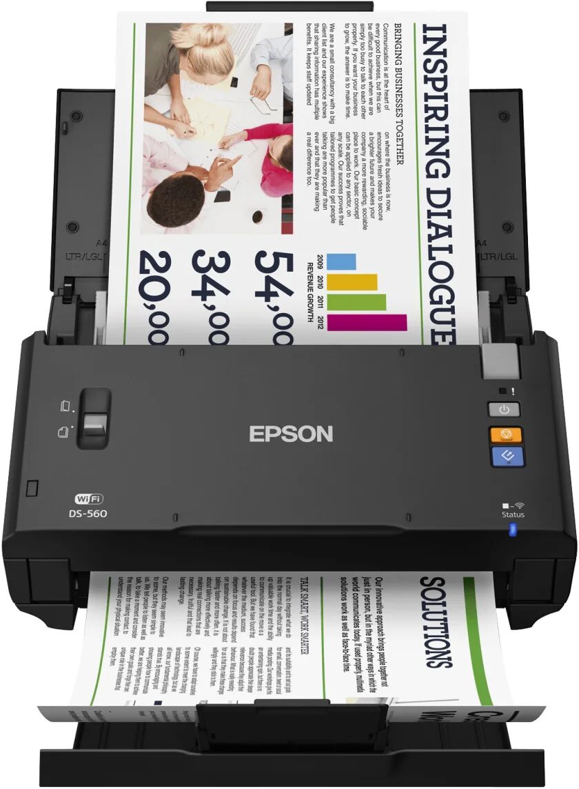 Epson WorkForce DS-560 Scanner a foglio 600 x DPI A3 Nero [B11B221401]