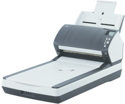 Fujitsu fi-7260 Scanner piano e ADF 600 x 600 DPI A4 Nero, Bianco (PA03670-B551)