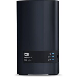 WD 4TB My Cloud EX2 Ultra 2-bay NAS Network Attached Storage RAID, file sync, streaming, media server, with  Red drives, HDD