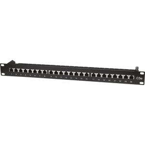 Intellinet INT 513487 - Patchpanel, 24-Port, Cat5e, 1 HE