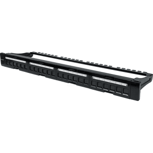 Intellinet INT 720427 - Patchpanel, 19'', 24-Port , 1 HE