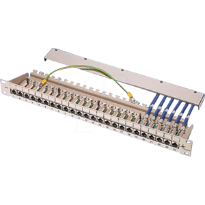 Telegärtner TG J02022A0050 - Patchpanel, 19'', 16-Port, Cat. 6a, 1 HE