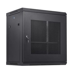 VEVOR 12U Netzwerk-Serverschrank zur Wandmontage, 15,5'' tief, Server-Rack-Schrankgehäuse, max. 200 lbs. Bodenmontierte Ladekapazität, mit abschließbaren Türseitenwänden, für IT-Geräte, A/V-Geräte