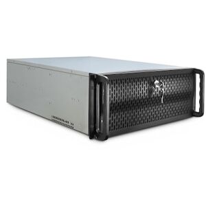 Inter-Tech 4U-4129L Server Gehäuse Schwarz 4HE