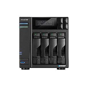 ASUSTOR Lockerstor 4 Gen2 AS6704T - NAS-Server - 4 Schächte - SATA 6Gb/s - RAID RAID 0, 1, 5, 6, 10, JBOD - RAM 4 GB