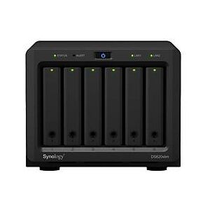 Synology Disk Station DS620slim - NAS-Server - 6 Schächte - SATA 6Gb/s - RAID RAID 0, 1, 5, 6, 10, JBOD - RAM 2 GB