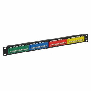 Utp 24 Ports 45° Patch Panel Für Rack-Kasten 19