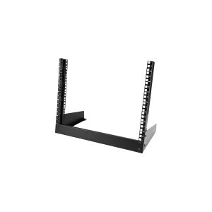 StarTech.com 8U Open Frame Network Rack - 19 2 Post Free Standing Desktop Rack for Computer, AV, Media, IT, Data & Server Room Equipment (RK8OD) - Rack åben ramme - 2-pæl - 8U