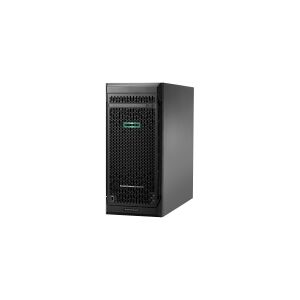 HPE ProLiant ML110 Gen10 - Server - tower - 4.5U - envejs - 1 x Xeon Bronze 3206R / 1.9 GHz - RAM 16 GB - SATA - hot-swap 3.5 bås(e) - ingen HDD - Gigabit Ethernet - skærm: ingen