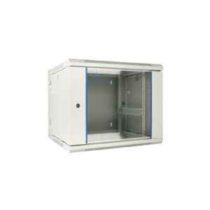 Extralink AZH - Rack kabinet - svingetype - vægmonterbar - grå - 12U - 19