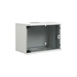 DIGITUS Professional Compact Series DN-19 07-U-S-1 - Kabinet - vægmonterbar - lysegrå, RAL 7035 - 7U - 19