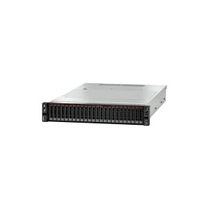 Lenovo ThinkSystem SR650 7X06 - Server - rack-monterbar - 2U - 2-vejs - 1 x Xeon Silver 4208 / op til 3.2 GHz - RAM 32 GB - SAS - hot-swap 2.5 bås(e) - ingen HDD - G200e - intet OS - skærm: ingen