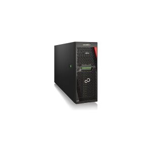 Fujitsu PRIMERGY TX2550 M7 - Server - tower - 2-vejs - 1 x Xeon Silver 4410Y / 2 GHz - RAM 32 GB - SATA - hot-swap 3.5 bås(e) - ingen HDD - DVD Supe