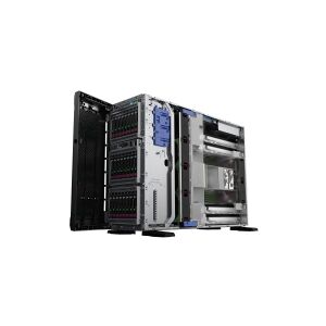 HPE ProLiant ML350 Gen10 Base - Server - tower - 4U - 2-vejs - 1 x Xeon Silver 4208 / op til 3.2 GHz - RAM 16 GB - SATA/SAS - hot-swap 2.5 bås(e) - ingen HDD - Gigabit Ethernet - intet OS - skærm: ingen - BTO