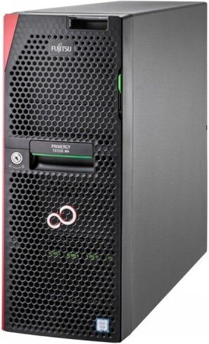 Fujitsu Siemens TX1330M4/F/RED. PSU /XEON E-2124/ 16 GB U 2666 2R/DVD-RW SM/ BASIC 3.5' KIT(4X)