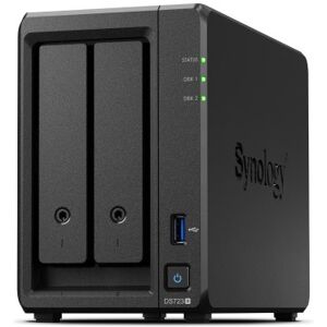 Synology DiskStation DS723+ serveur de stockage NAS Tower Ethernet/LAN Noir R1600 Blanc