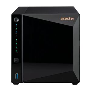 Asustor SPEDIZIONE IMMEDIATA - Server NAS  AS3304T Tower Collegamento ethernet LAN Nero RTD1296 [AS3304T]