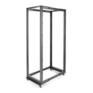 StarTech.com Server Rack a 4 Montanti 42U Open Frame, Armadio di Rete 19