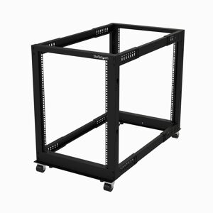 StarTech.com Server Rack a 4 Montanti 15U Open Frame, Armadio di Rete 19