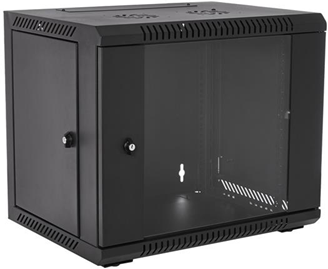 V7 RMWC9UG450-1E rack 9U Da parete Nero