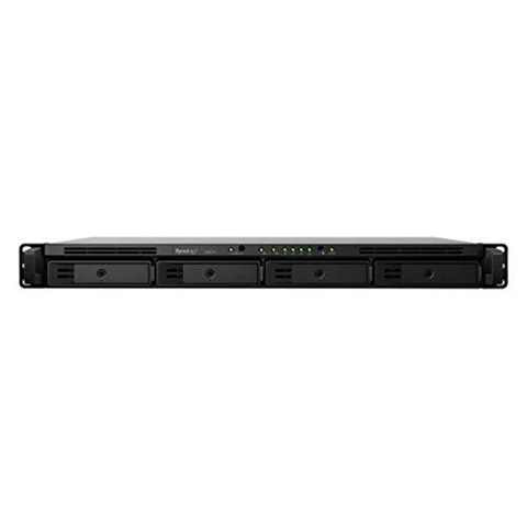 Synology RackStation RS819 server NAS e di archiviazione RTD1296 Collegamento ethernet LAN Rack (1U) Nero, Grigio