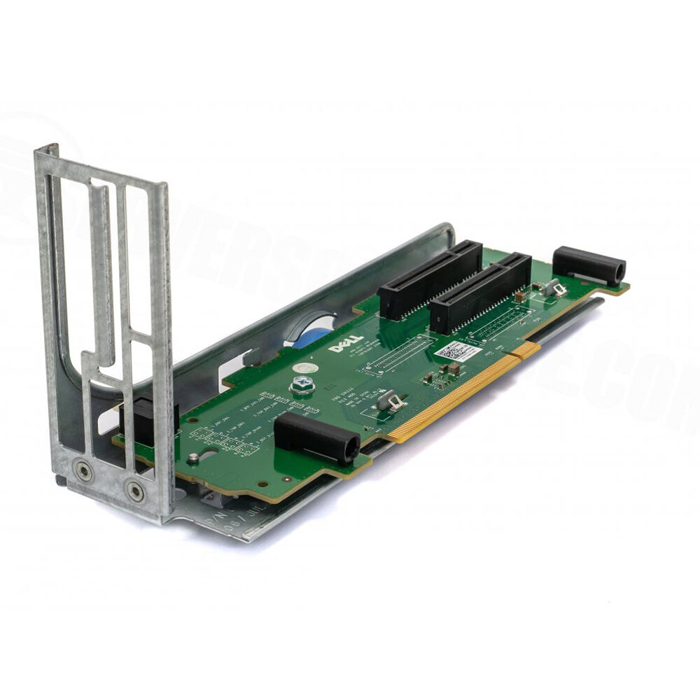 Dell Mappa Riser Dell DM336 0MX843 MX843 Poweredge R710 Pci-E 2x Mini Pci-E