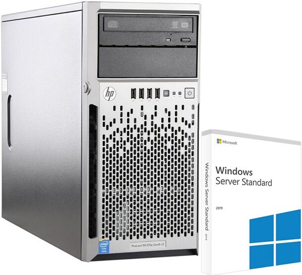 HP Proliant ML310e G8 v2 + Win Server 2019 - Intel Core i5-4xxx   Ram 32Gb   SSD 2×960Gb