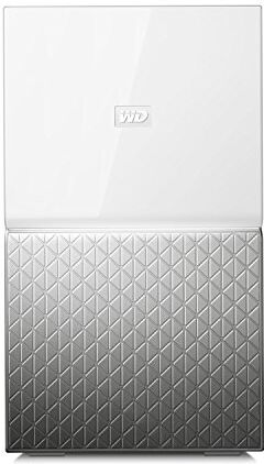 WDBMUT0060JWT-EESN WD 6TB My Cloud Home Duo personligt moln med dubbla enheter