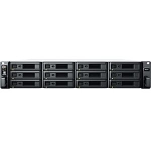 Synology RackStation RS2421RP+ - NAS server - 12 bays - rack-mountable - SATA 6Gb/s - RAID 0, 1, 5, 6, 10, JBOD - RAM 4 GB - Gigabit Ethernet - iSCSI - 2U