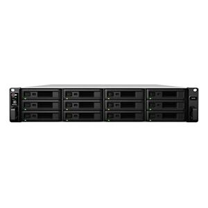 Synology SA3400 - NAS server - 12 bays - rack-mountable - RAID 0, 1, 5, 6, 10, JBOD, RAID F1 - RAM 16 GB - Gigabit Ethernet / 10 Gigabit Ethernet - iSCSI - 2U