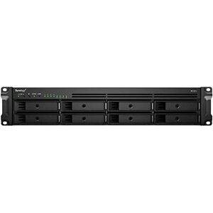 Synology RackStation RS1221+ - NAS server - 8 bays - rack-mountable - SATA 6Gb/s - RAID 0, 1, 5, 6, 10, JBOD - RAM 4 GB - Gigabit Ethernet - iSCSI - 2U