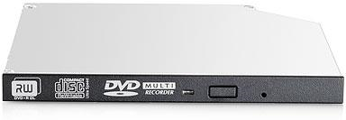 HP Masterizzatore DVD Hewlett Packard Enterprise 9.5mm SATA DVD-RW JackBlack Gen9 Optical Drive Interno DVD Super Multi DL Nero, Grigio