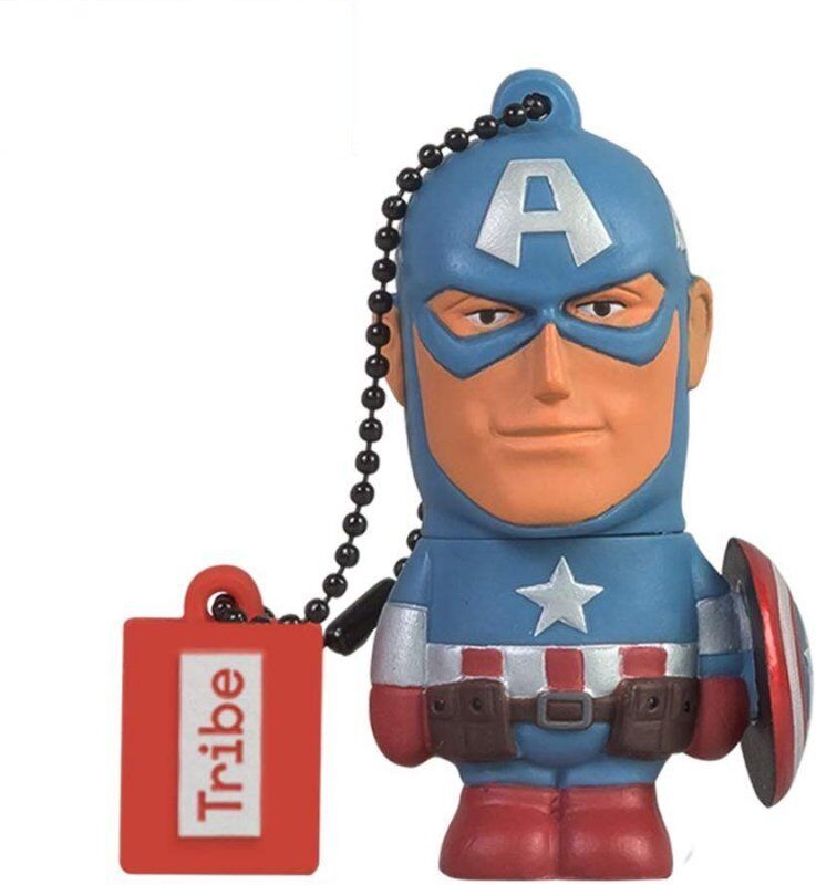 Tribe capitão américa marvel 16gb usb 2.0