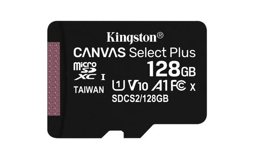 Kingston Microsd Kingston Canvas Select Plus 128gb Class10.