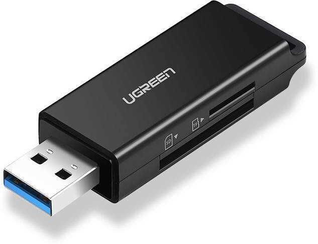 Ugreen Leitor de Cartões Ugreen Cm104 Sd/Microsd Usb 3.0