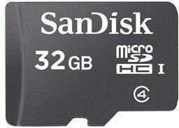 Sandisk Cartão De Memória Micro Sdhc 32gb - Sandisk