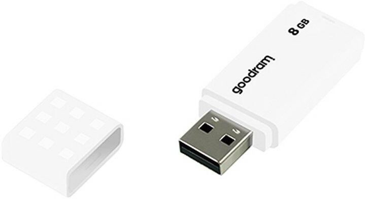 Goodram Pen Drive Usb 2.0 8gb Ume2 (branco) - Goodram