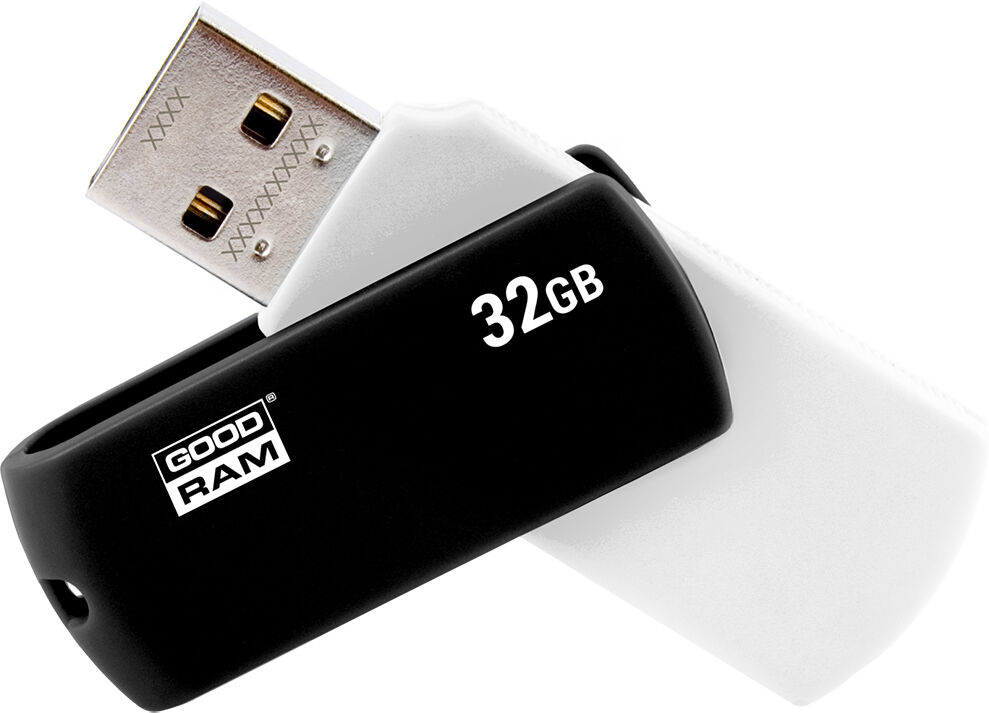 Goodram Pen Drive Usb 2.0 32gb Uco2 (preto/branco) - Goodram