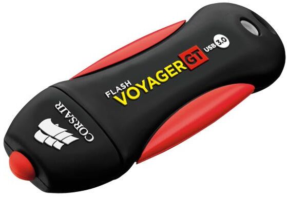 Corsair Pen Drive Voyager Gt 512gb Type-a 3.2 Gen 1 (3.1 Gen 1) (preto, Vermelho) - Corsair