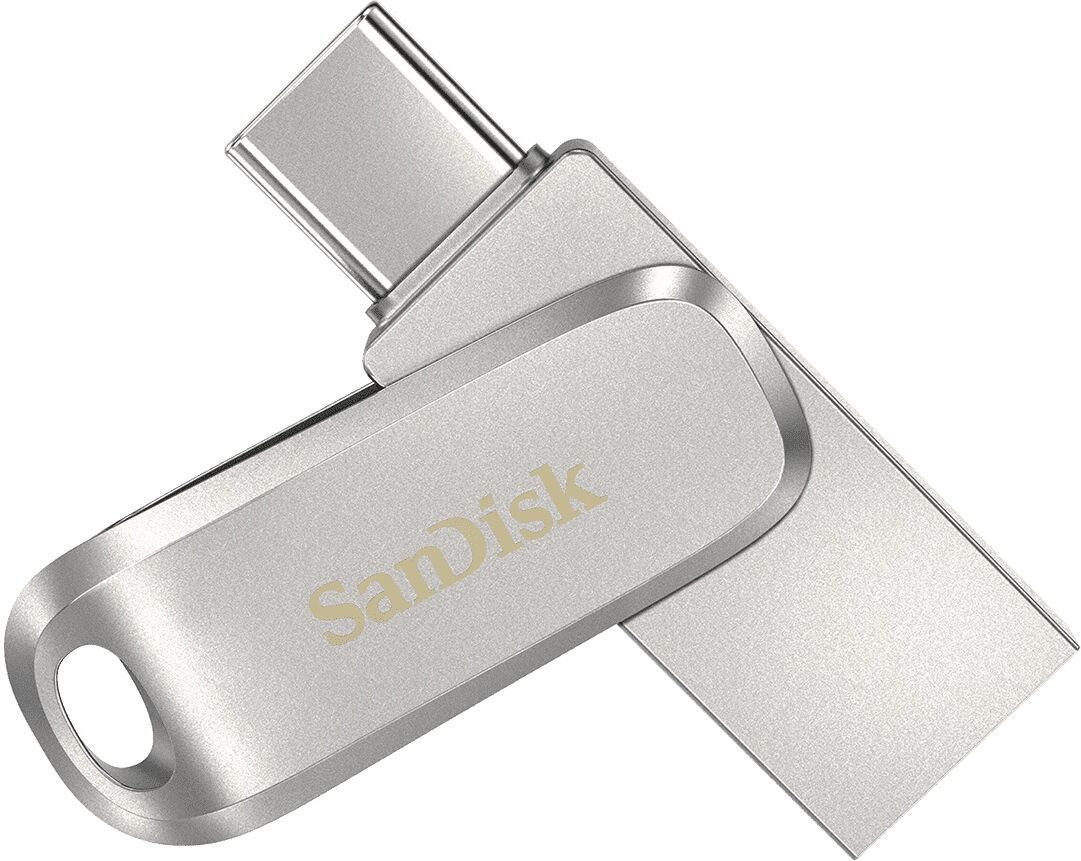 Sandisk Pen Drive Ultra Dual Drive Luxe 256gb Usb 3.1 Type-c - Sandisk