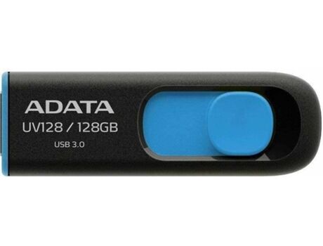 Adata Pen USB UV128 128GB Azul e Preta