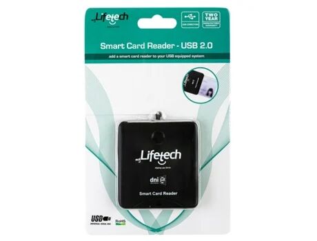 Lifetech Leitor de Cartões CDR007 (Para Cartão Cidadão)