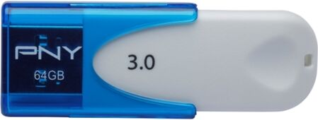 PNY Pen USB 64GB Attaché 4 USB3.0 - Azul