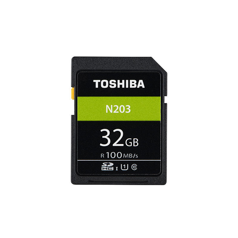 Toshiba SDHC-Speicherkarte N203 32 GB Class 10 / UHS-I, bis zu 100 MB/s